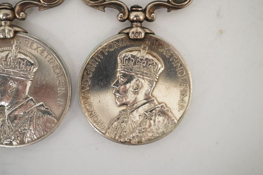 Five George V India General Service Medals